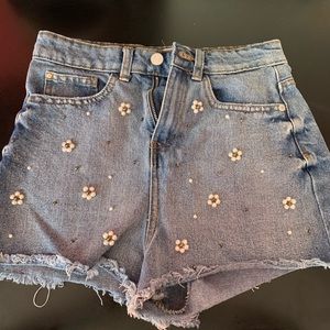Mom Jean High Wasted Denim Shorts